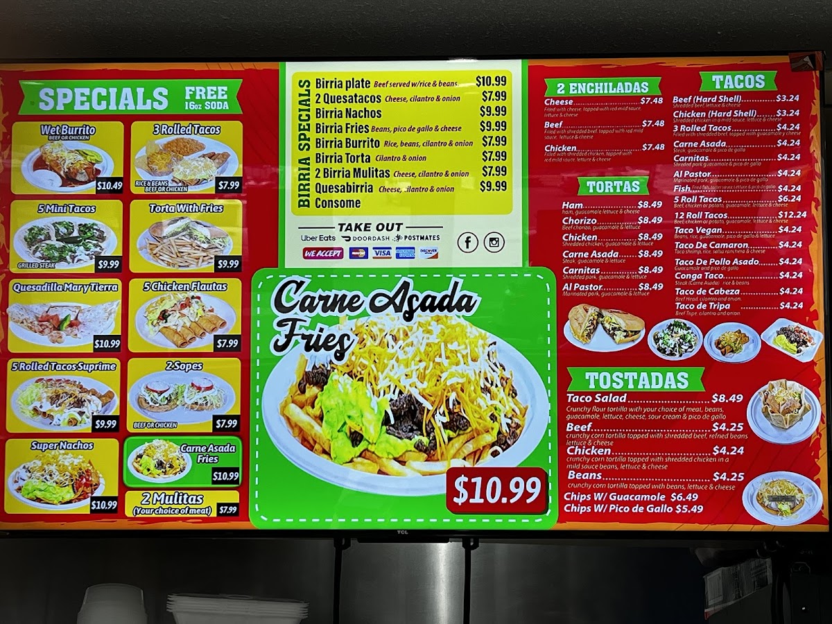 Burritos California Menu - Image 4