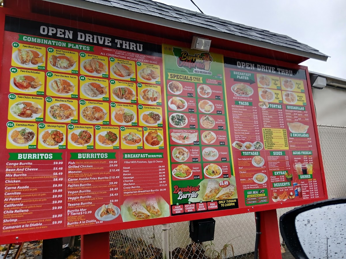 Burritos California Menu - Image 5